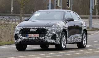 Audi Q8 facelift (camouflaged) - front